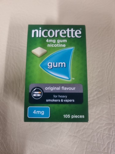 Nicorette 4mg gum nicotine - gum,