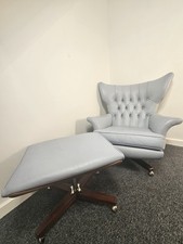 Gplan Real Leather Blue