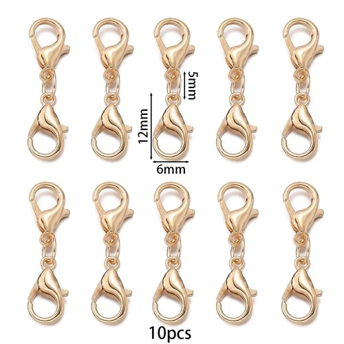 Lobster clasp necklaces - lobster, double