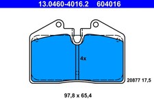 FRONT / REAR BRAKE PAD SET