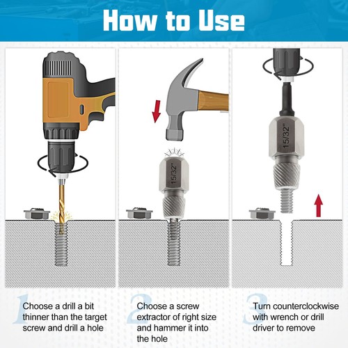 Pcs screw extractor set - pcs,