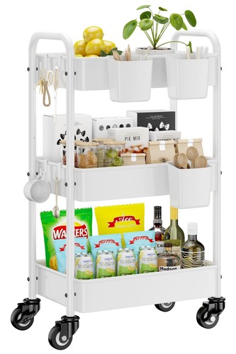 Metal tier rolling cart - 3,