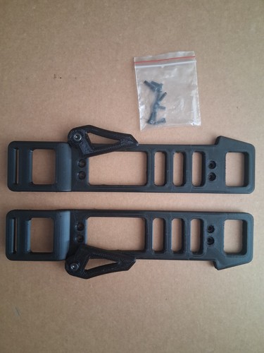 Yaesu 817 818 - side, rail