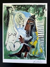 PABLO PICASSO + SIGNED SUPERB