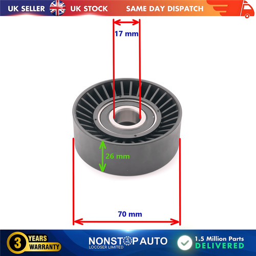 Fan belt tensioner - fan, v