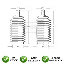 Steering Rack Boot Set Front