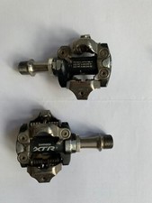 Shimano XTR PD-M970 Clipless Bike Pedals No Cleats, pair