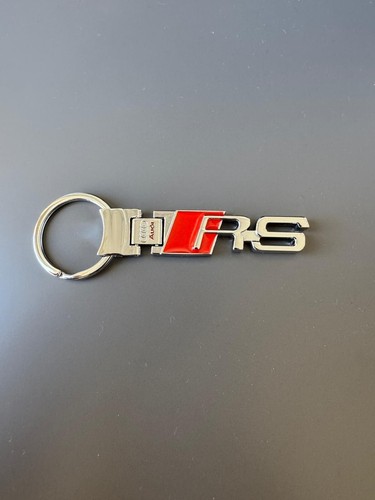 Audi logo keyring metal - keyring,