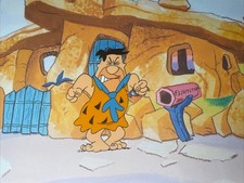 THE Flintstones Animation Cels