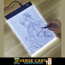 A4 LED Drawing Copy Board Tracing Light Box Ultra-thin Pad Painting Tracing UK