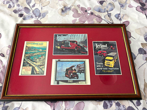 Framed original leyland trucks - framed,