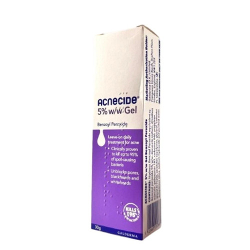 Acnecide benzoyl peroxide - benzoyl,