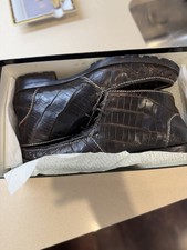 ZILLI Alligator Boots Fur