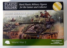 Plastic Soldier WW2V15011 Allied Sherman M4A4 & Firefly Tank x 5 Sprues