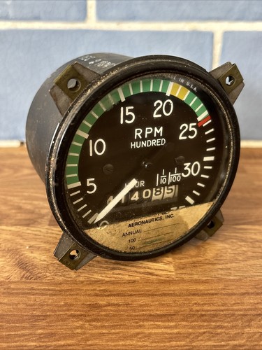 Vintage 1974 tachometer rpm - 1974,