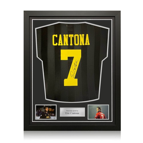 Eric cantona signed manchester - cantona,