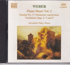 Weber / Paley - Piano Music 3