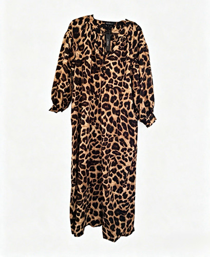 Zanzea brown black leopard - brown,