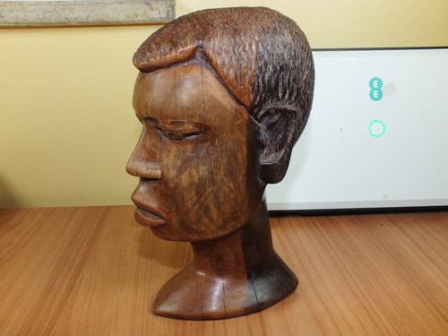 Vintage african head - african, carved
