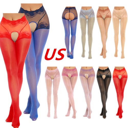 Womens oil glossy - us, pantyhose