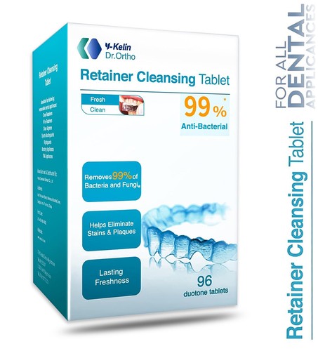 Retainer cleaning tablets - retainer,