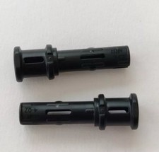 LEGO TECHNIC PINS 32054 6321745 2M FRIC.SNAP W/CROSS HOLE BLACK (2) SPARE PARTS