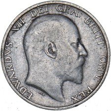 1910 Shilling - Edward VII