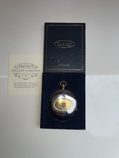 Dalvey Scotland Pocket Watch With Box And Manual Vintage 