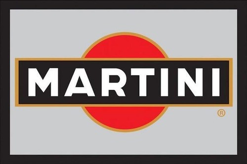 Martini logo mirror wall - martini,