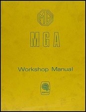 1955-1962 MG MGA Workshop
