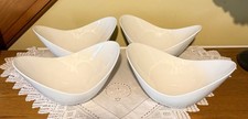 Pausa Dinnerware Set of 4 LARGE Serving BOWLS 30cm x 21cm Buffet / Salads / Veg