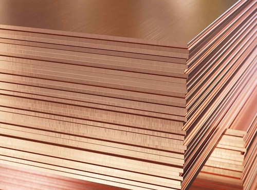 Copper sheet metal guillotine - copper,