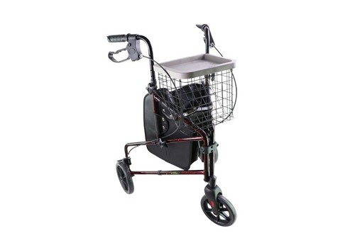 Folding wheeled rollator - 3,