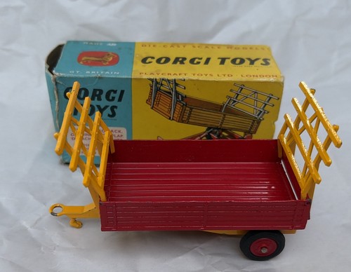 Corgi toys farm tipper trailer - corgi,