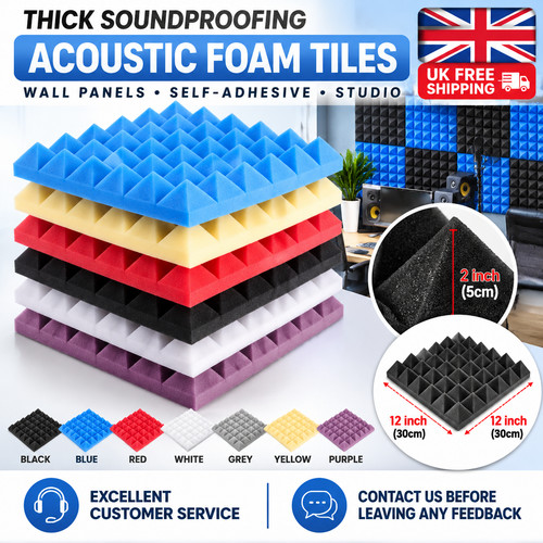 48x thick soundproofing - thick,