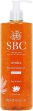 SBC Skincare Moisturising Gel 500ml Fast Absorbing Vegan Arnica Montana Gel