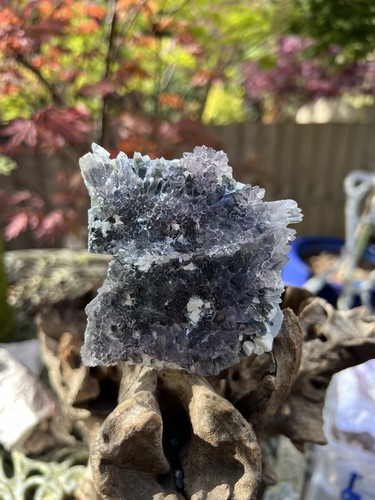 Amethyst flower large - amethyst,