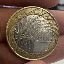 Brunel 2006 2-Pound Coin UK