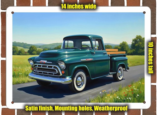 Metal sign 1957 chevrolet - -,