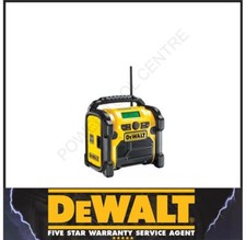 Dewalt DCR020 240vXR Compact DAB Digital Jobsite Radio 10.8v 14.4v 18v Body Only