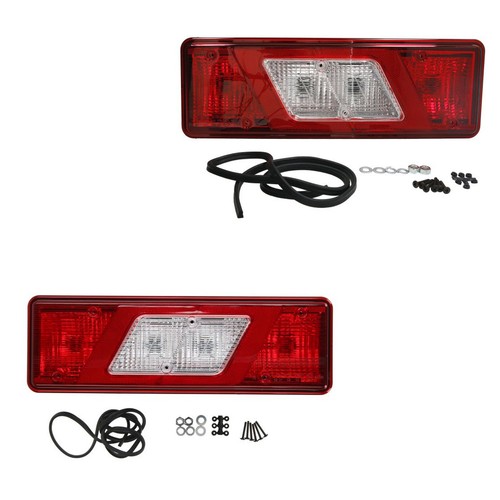 Rear right left - +, light