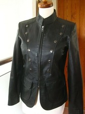 HELIUM Leather Jacket military