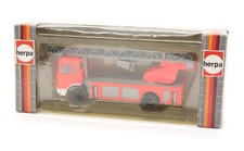 Herpa 1:87 HO Scale Model - M.A.N. Turntable Ladder Fire Truck No. 818504