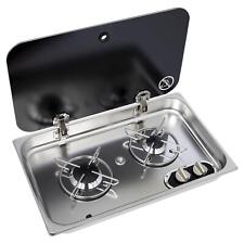 NAVY LOAD DOUBLE HOB STAINLESS