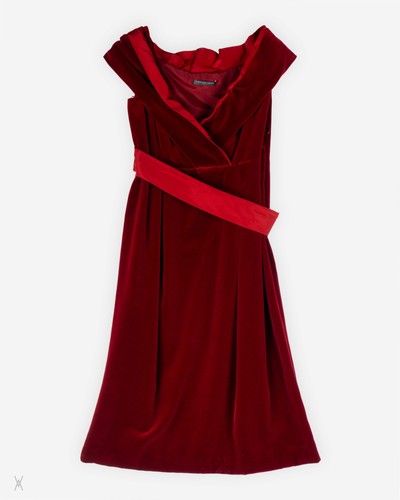 Alexander mcqueen red long - alexander,
