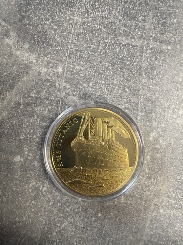 Rms titanic commemorative coin - titanic,