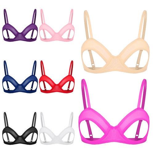 Women sheer mesh open - women's,