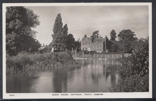 Surrey postcard cedar house - cedar,