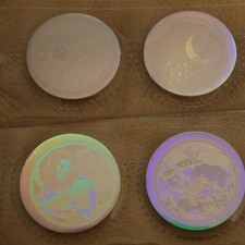 HOLOGRAM CAPS SUPER LASER SLAMMER WHAMMERS 1994 COLLECTION x8 PLUS SLAMMER