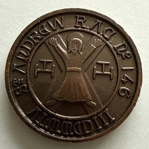 Scotland masonic token - token, st